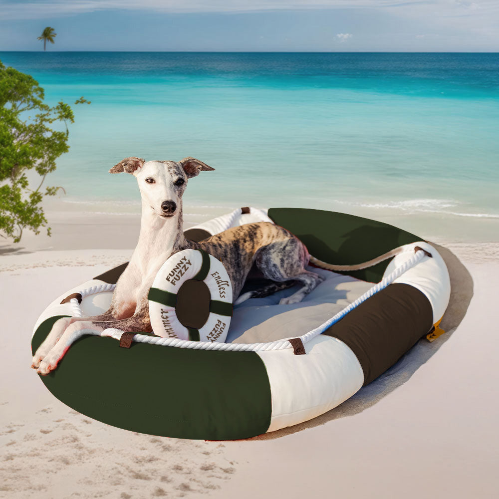 Pool Float Pet Bed for Summer Relaxation