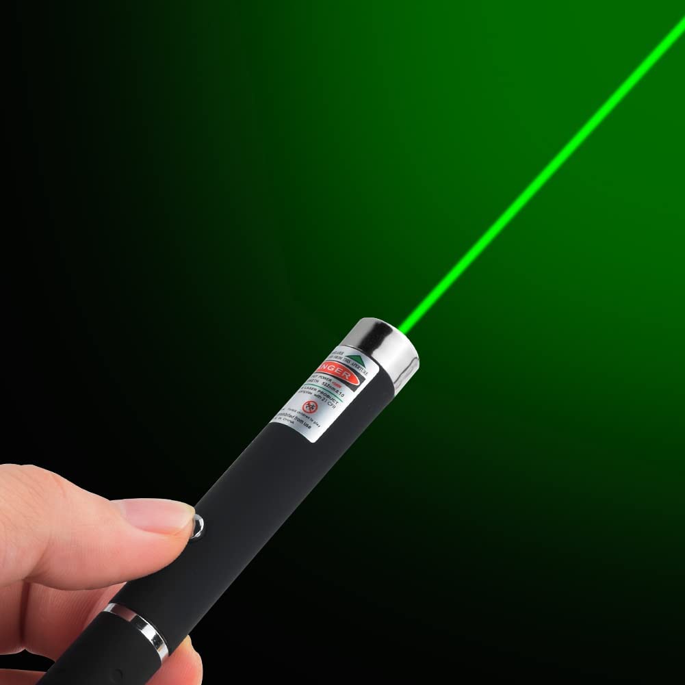 AstraGlow Green Laser Pointer StarWise For Presentations, Stargazing And Hobby Use