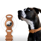 AuroraLeather AirTag Dog Collar With Premium Style And Secure Tracking
