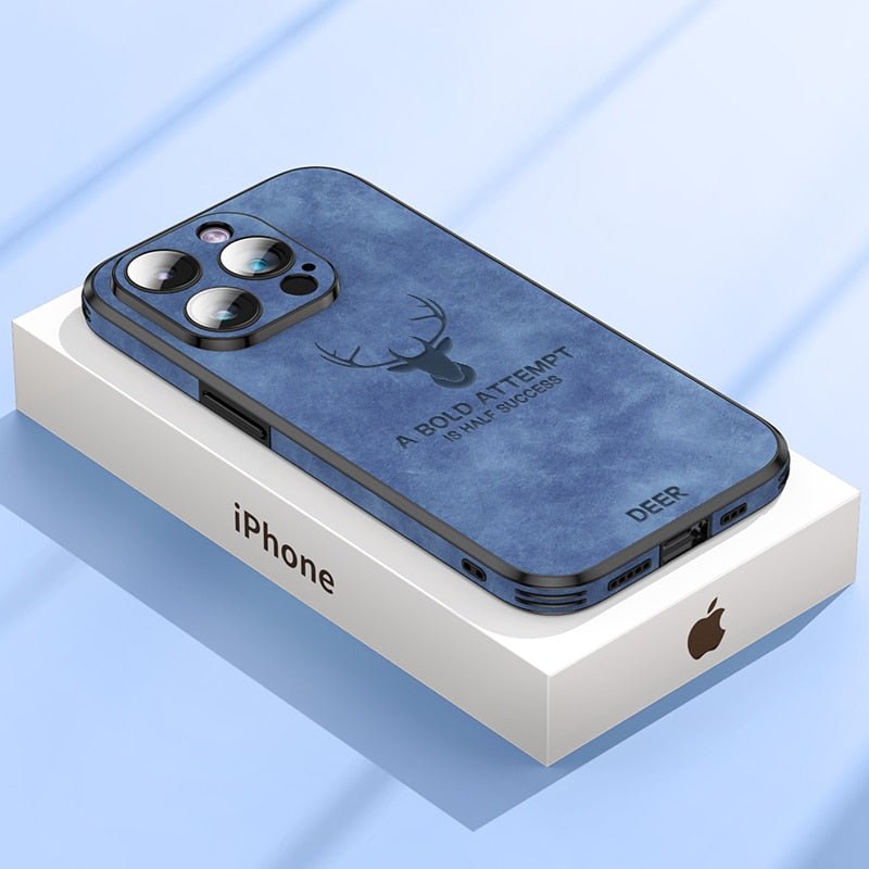 NovaGuard Leather Luxury IPhone Case With Shock Protection