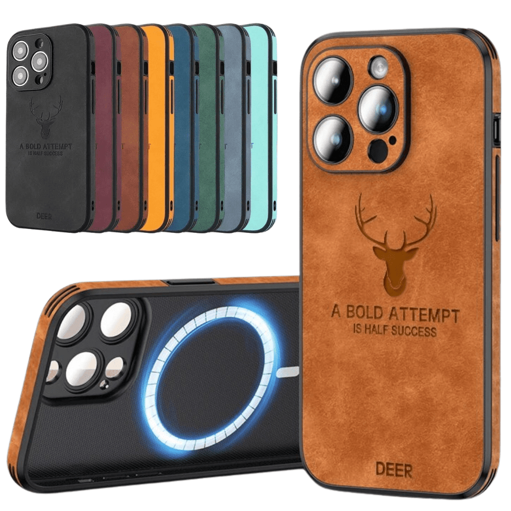 NovaGuard Leather Luxury IPhone Case With Shock Protection
