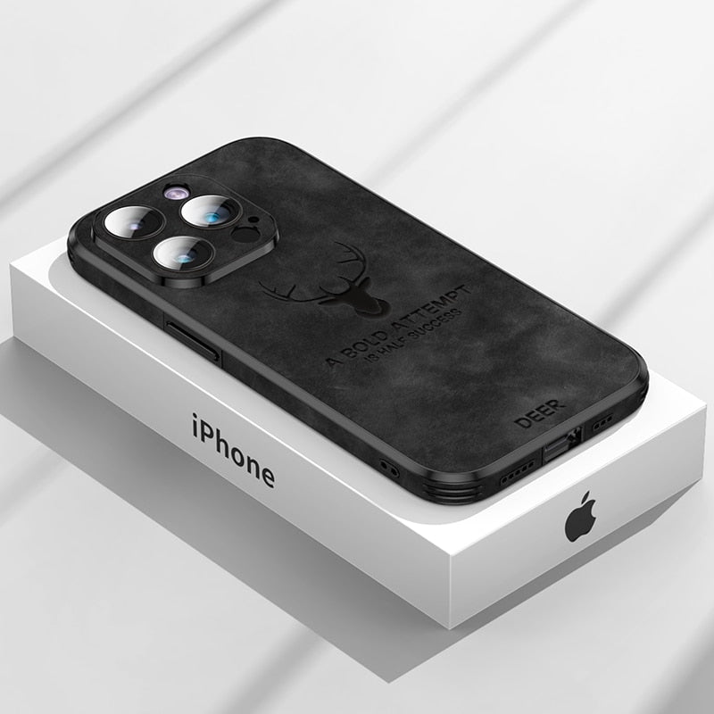 NovaGuard Leather Luxury IPhone Case With Shock Protection