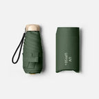 Solara Foldable Mini Umbrella Compact UV Protection And Wind Resistant