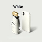 Solara Foldable Mini Umbrella Compact UV Protection And Wind Resistant