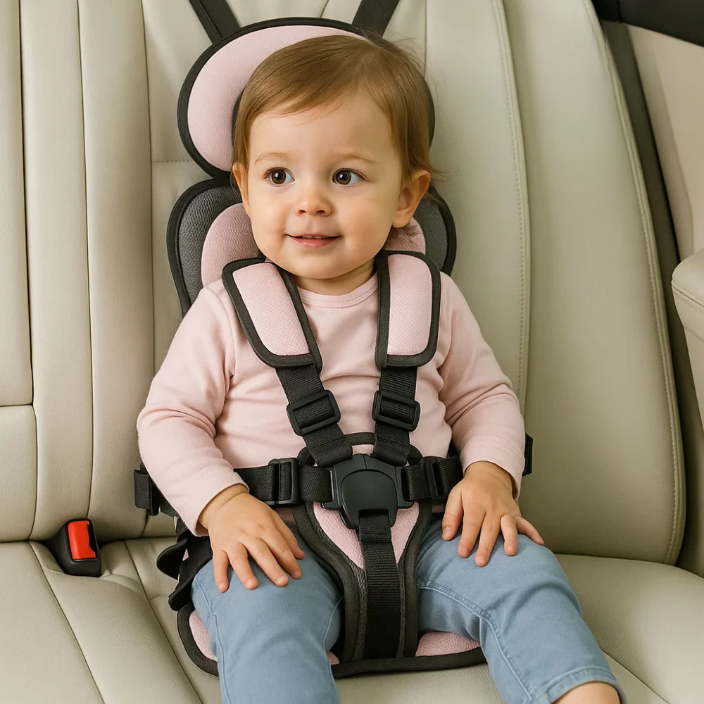 AuroraSafe Safety Seat Portable Car Seat For Ages 1 To 14