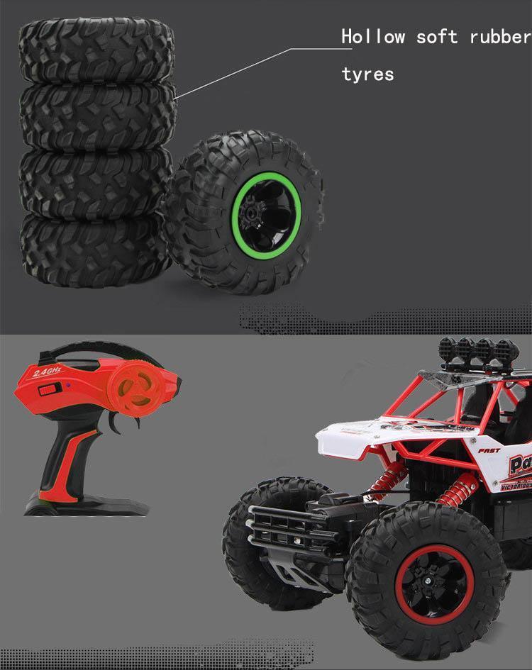 TrailRover 4x4 RC Rock Crawler 4WD Dual Motors Off Road Car