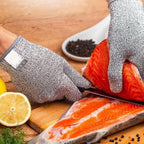 CuisineGuard Chef's Stainless Steel Anti-Cut Safety Gloves