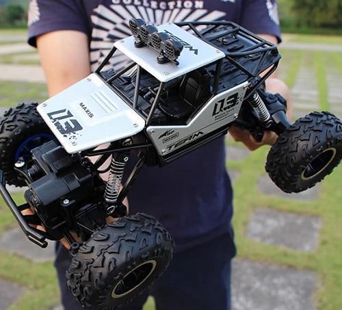 TrailRover 4x4 RC Rock Crawler 4WD Dual Motors Off Road Car