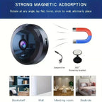 ApexGuard Magnetic Mini WiFi Camera 1080P HD With Night Vision And Motion Detection