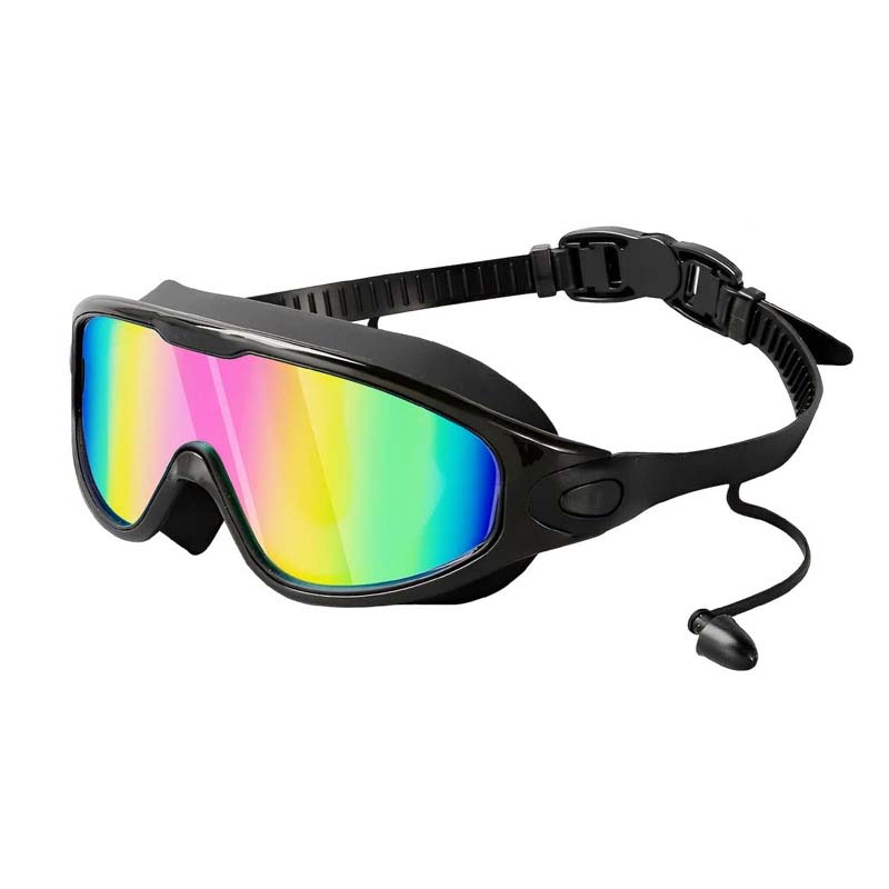 AquaVista Wide View Anti-Fog Swim Goggles For Adults