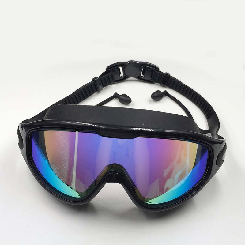 AquaVista Wide View Anti-Fog Swim Goggles For Adults