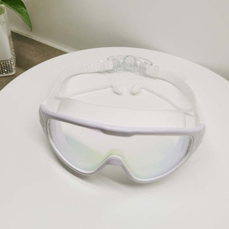 AquaVista Wide View Anti-Fog Swim Goggles For Adults