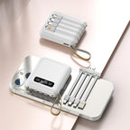 AeroCharge Fast Charge 20000mAh Mini Powerbank With Integrated Cables
