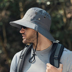 AuroraShade Breathable Sun Hat for Outdoor UV Protection