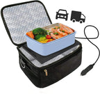 TrailGlow Portable Meal Warmer Case Electric Heated Container For On-The-Go Meals