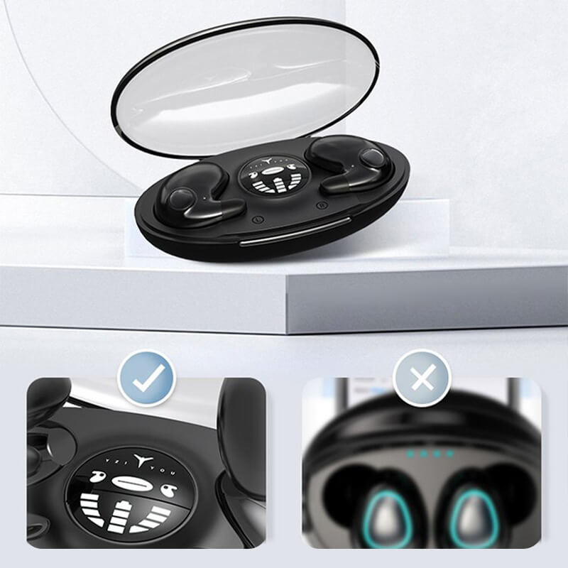 NiteWave Sleep Bluetooth Headphones Waterproof Noise Cancelling Earbuds For Sleep